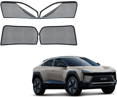 KOZDIKO Side Window, Rear Window Sun Shade For Mahindra(Black)