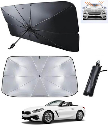 AYW Windshield Sun Shade For BMW Z4(Silver, Black)