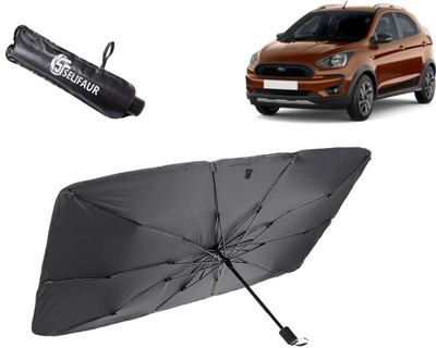 Selifaur Dashboard, Rear Window, Sun Roof, Windshield Sun Shade For Ford Aspire(Black)
