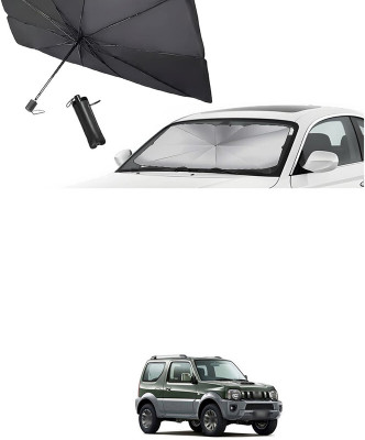 GONAMA Rear Window Sun Shade For Maruti Suzuki Universal For Car(Silver)