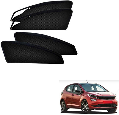 PEEPS STORE Side Window Sun Shade For Tata Altroz(Black)