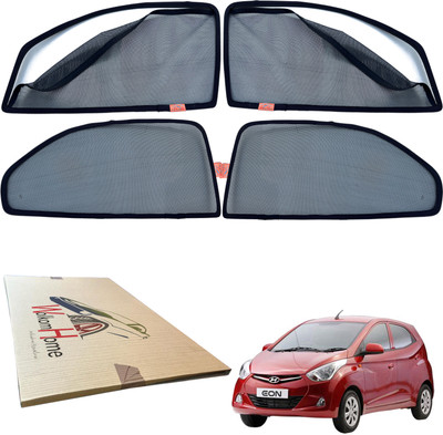 WolkomHome Side Window Sun Shade For Hyundai Eon(Black)