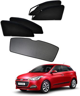 RAKRISH Rear Window, Side Window Sun Shade For Hyundai i20 Elite(Black)