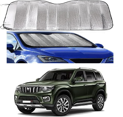 ROSHNEER ENTERPRISES Windshield Sun Shade For Mahindra Scorpio N(Silver)