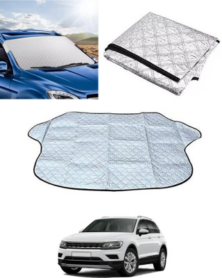 AYW Windshield Sun Shade For Volkswagen Universal For Car(Silver)