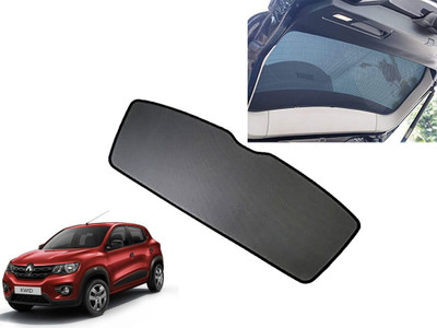 AUTO PEARL Rear Window Sun Shade For Renault Kwid(Black)