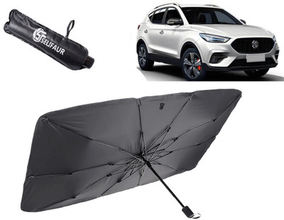 Selifaur Dashboard, Rear Window, Sun Roof, Windshield Sun Shade For MG Astor(Black)