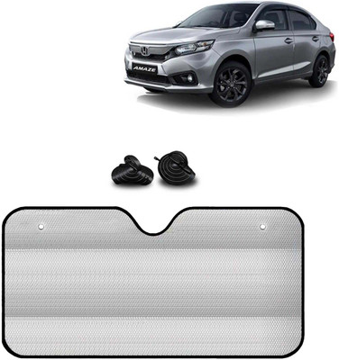 Kingsway Windshield, Dashboard, Rear Window Sun Shade For Honda Amaze(Silver)