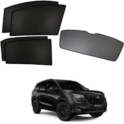 RAKRISH Rear Window, Side Window Sun Shade For Mahindra XUV 700(Black)