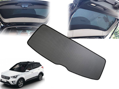 AUTO PEARL Rear Window Sun Shade For Hyundai Creta(Black)