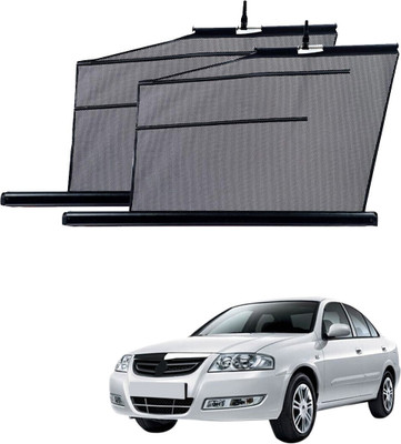 SS Zeeber Side Window Sun Shade For Renault Scala(Black)