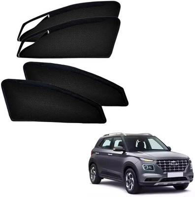 PEEPS STORE Side Window Sun Shade For Hyundai Venue(Black)
