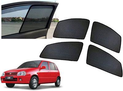 AUTO PEARL Side Window Sun Shade For Maruti Suzuki Zen(Black)