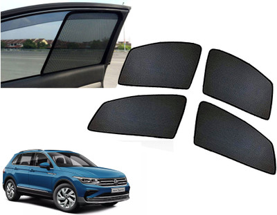 AUTO PEARL Side Window Sun Shade For Volkswagen(Black)