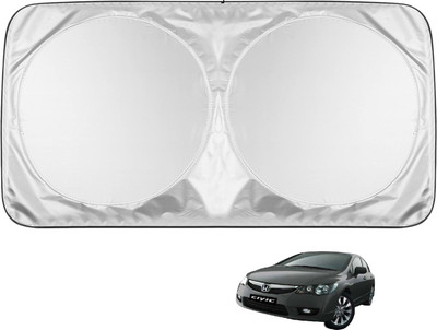 MOCKHE Windshield Sun Shade For Honda Civic(Silver)