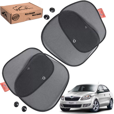 WolkomHome Side Window Sun Shade For Tata Altroz(Black)