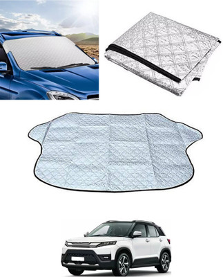 AYW Windshield Sun Shade For Maruti Suzuki Vitara Brezza(Silver)