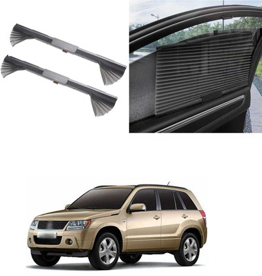 PRTEK Side Window Sun Shade For Maruti Suzuki Universal For Car(Grey)