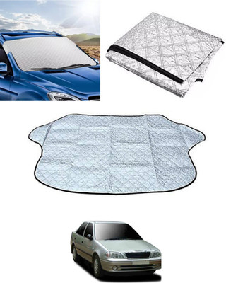 AYW Windshield Sun Shade For Maruti Suzuki Esteem(Silver)