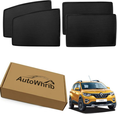 Autowhrib Side Window Sun Shade For Renault Universal For Car(Black)