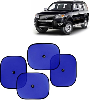 Kingsway Side Window, Rear Window, Dashboard, Sun Roof, Windshield Sun Shade For Ford Endeavour(Blue)