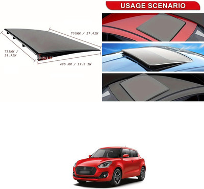 XZRTZ Sun Roof Sun Shade For Maruti Suzuki Alto(Black)
