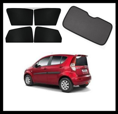 RAKRISH Rear Window, Side Window Sun Shade For Maruti Suzuki Ritz(Black)