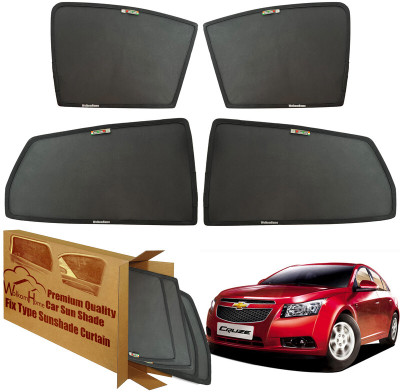 WolkomHome Side Window Sun Shade For Chevrolet Cruze(Black)