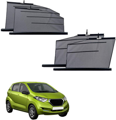 SS FOR YOUR SMART NEEDS Side Window Sun Shade For Datsun Go(Black)