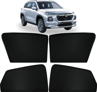 autoluxer Side Window Sun Shade For Maruti Suzuki Grand Vitara(Black)