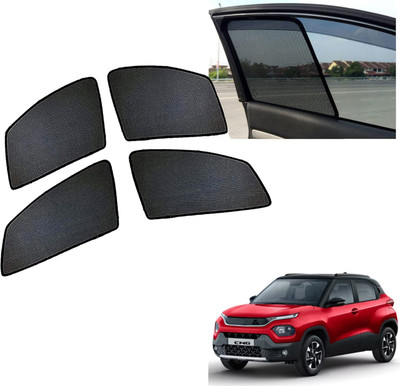 PEEPS STORE Side Window Sun Shade For Tata Punch(Black)