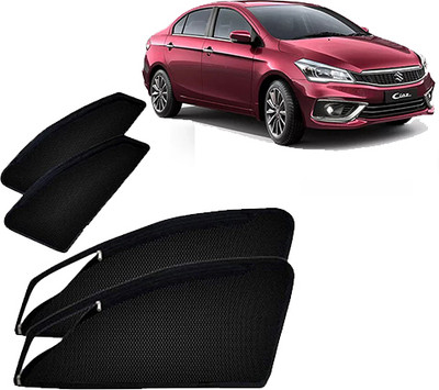 RAKRISH Rear Window, Side Window Sun Shade For Maruti Suzuki Ciaz(Black)