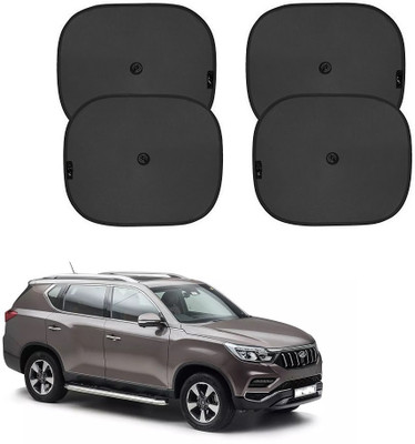 SPREADX Side Window, Rear Window Sun Shade For Mahindra Altrus G4(Black)