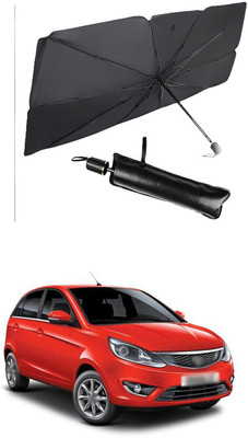 GONAMA Rear Window Sun Shade For Tata Bolt(Black)