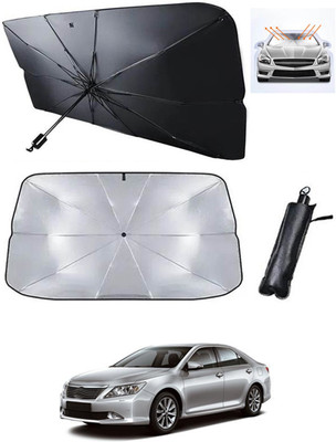 MATIES Windshield Sun Shade For Toyota Camry(Black, Silver)