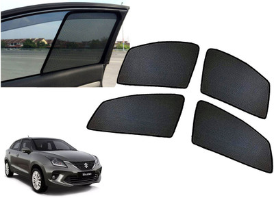 AUTO PEARL Side Window Sun Shade For Maruti Suzuki Baleno(Black)