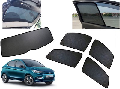 AUTO PEARL Side Window, Rear Window Sun Shade For Tata Tigor(Black)