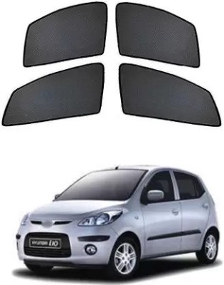 RAKRISH Rear Window, Side Window Sun Shade For Hyundai i10(Black)