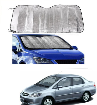 ROSHNEER ENTERPRISES Windshield Sun Shade For Honda City(Silver)