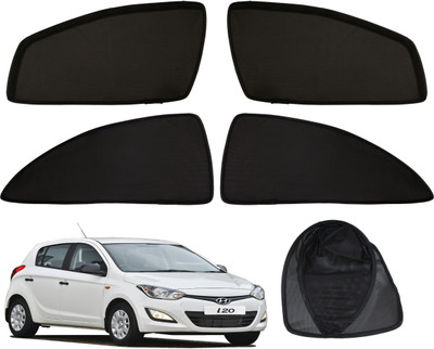Magnetic Rear Window Sun Shade For Hyundai i20(Black)