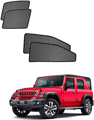 KOZDIKO Side Window Sun Shade For Mahindra(Black)