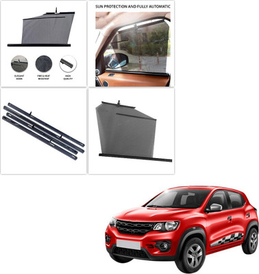 SS FOR YOUR SMART NEEDS Side Window Sun Shade For Renault Kwid(Black)