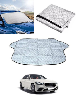 MATIES Windshield Sun Shade For Mercedes Benz S-Class(Silver)