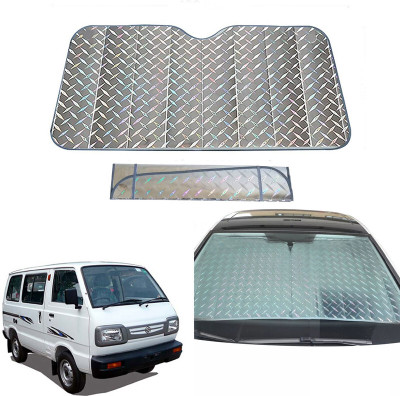 AUTO PEARL Dashboard, Windshield Sun Shade For Maruti Suzuki Omni(Grey)