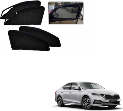 KOZDIKO Side Window Sun Shade For Skoda Octavia(Black)