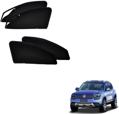 KOZDIKO Side Window Sun Shade For Volkswagen Taigun(Black)