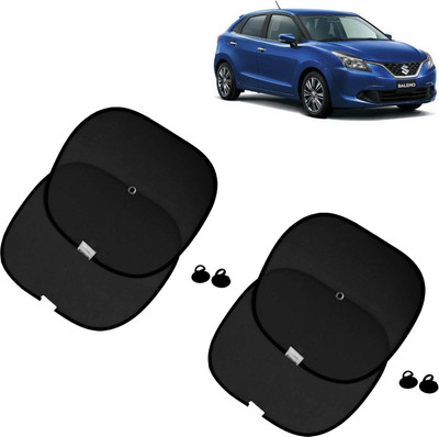 aksmit Side Window Sun Shade For Universal For Car Universal For Car(Black)