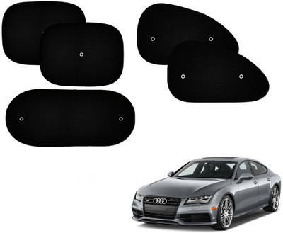 Automotive Prist Side Window Sun Shade For Audi S7(Black)