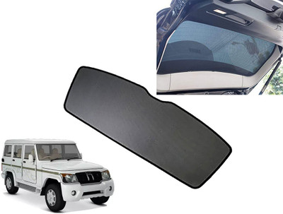 AUTO PEARL Rear Window Sun Shade For Mahindra Bolero(Black)