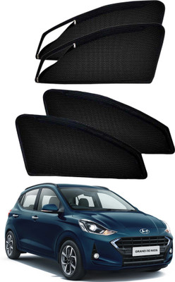 PEEPS STORE Side Window Sun Shade For Hyundai i10(Black)